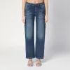 Blue washed-effect jeans sold by Lord & Taylor