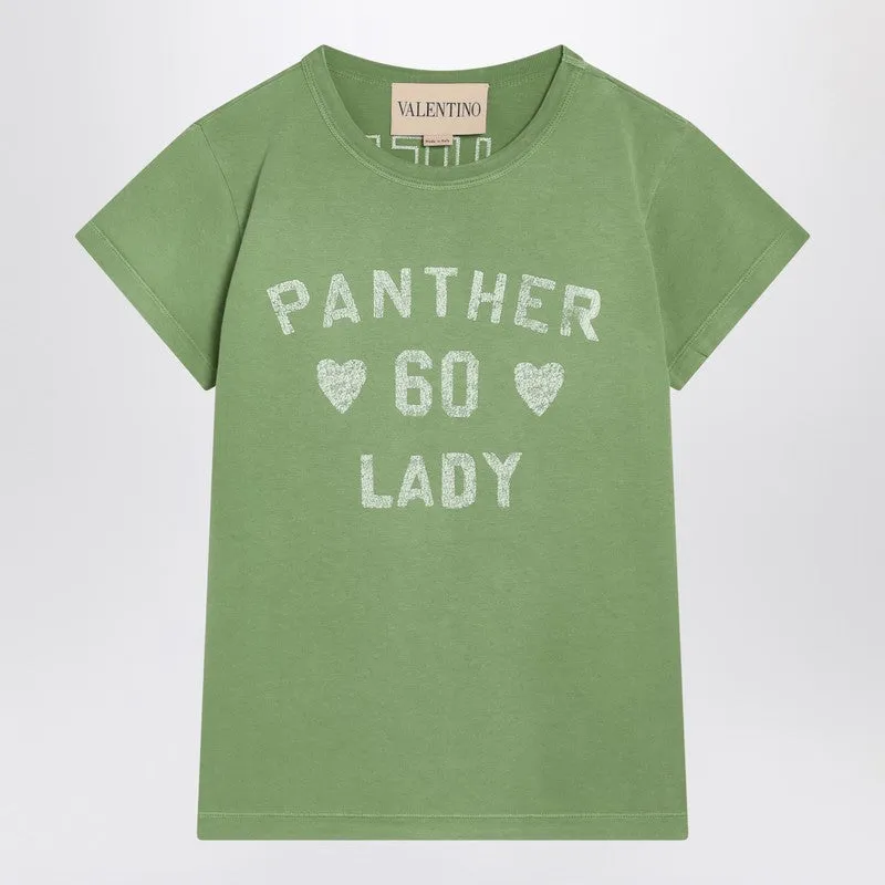 Green T-shirt by Chez Valentino sold by Lord & Taylor