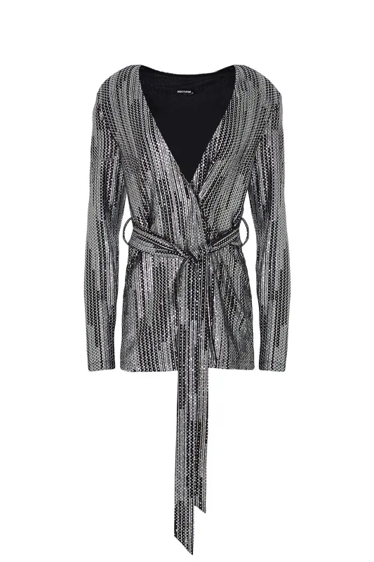 Shoulder Pad Jacket (Final Sale) sold by Lord & Taylor