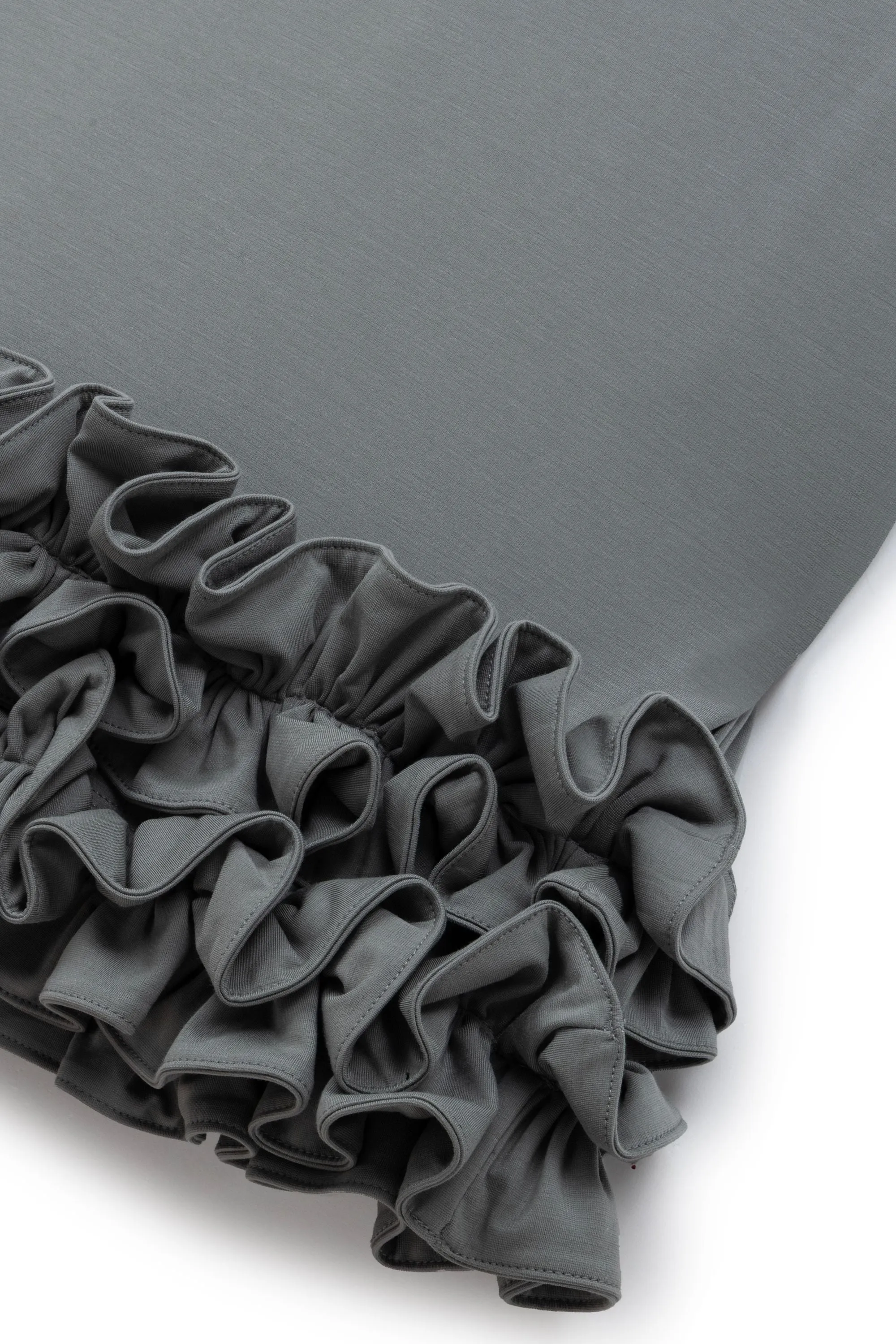 Mink Jersey Maxi Dress with Ruffle Detail sold by Lord & Taylor product image thumbnail 2