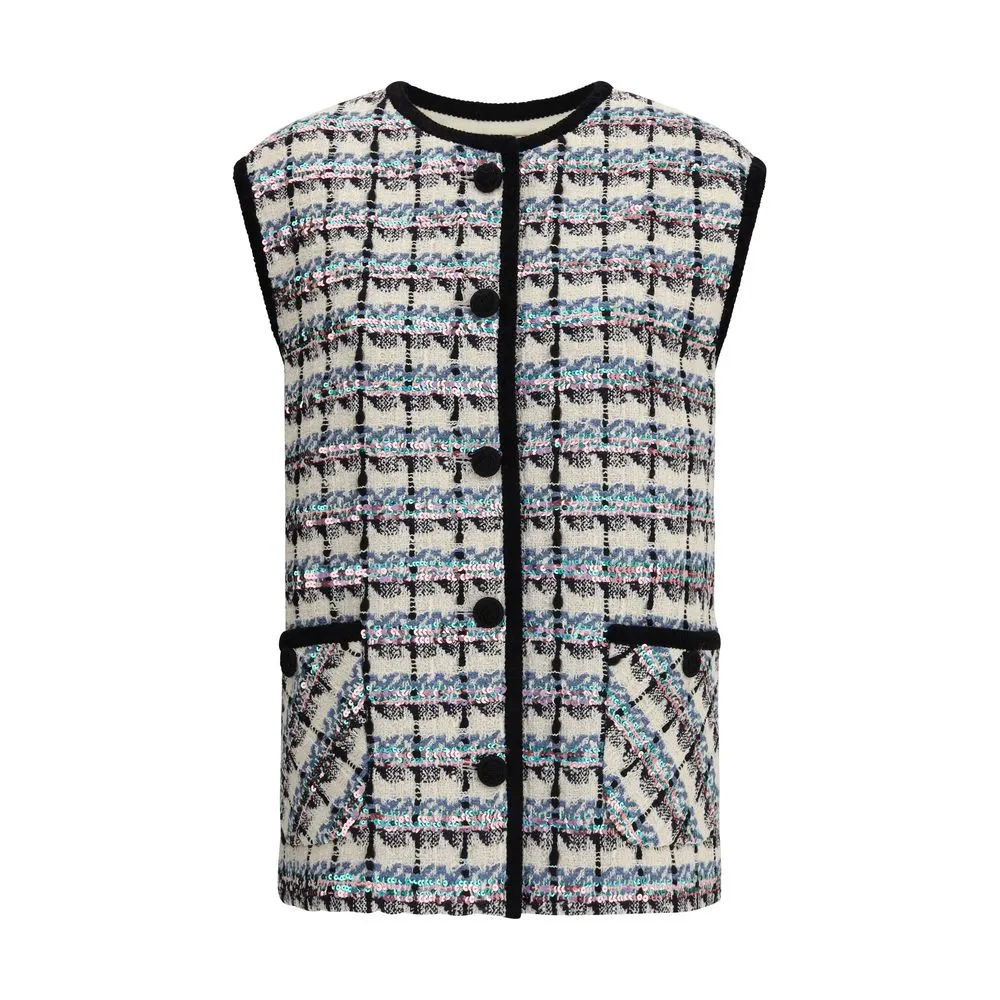 Tweed Vest with sequins sold by Lord & Taylor