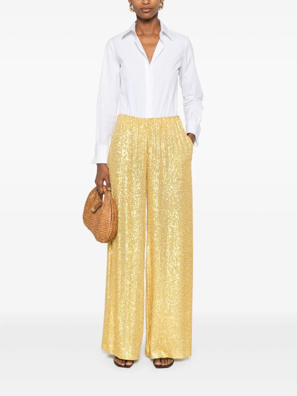 Trousers Yellow sold by Lord & Taylor product image thumbnail 2
