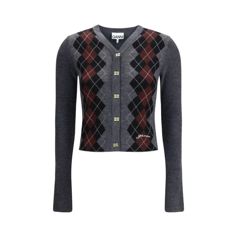 Check Cardigan sold by Lord & Taylor