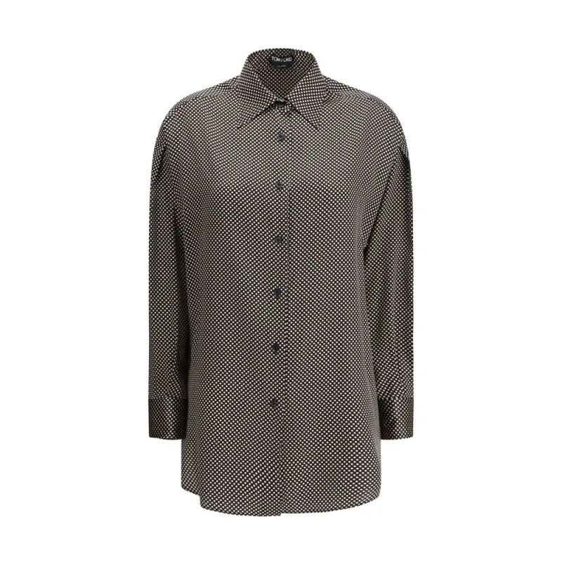 Silk polka dot Shirt sold by Lord & Taylor