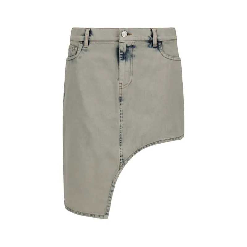 Asymmetric denim Miniskirt sold by Lord & Taylor