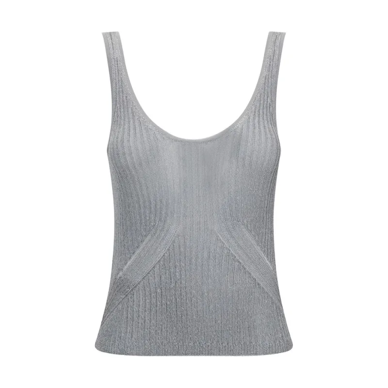 Metallic Knit Top sold by Lord & Taylor