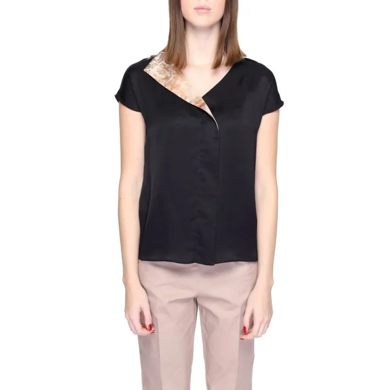 Black Viscose Shirt sold by Lord & Taylor