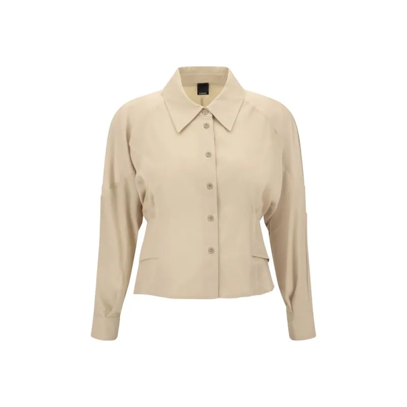 Belted habotai Shirt sold by Lord & Taylor