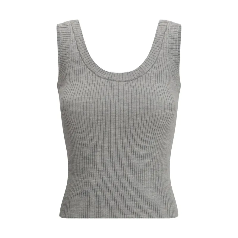 Ribbed tank Top made by Brunello Cucinelli