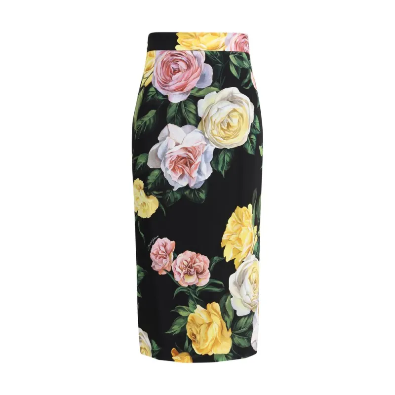 Rose and peony pattern Skirt sold by Lord & Taylor