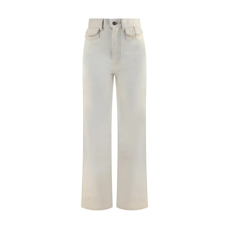 Jeans with mini pockets sold by Lord & Taylor