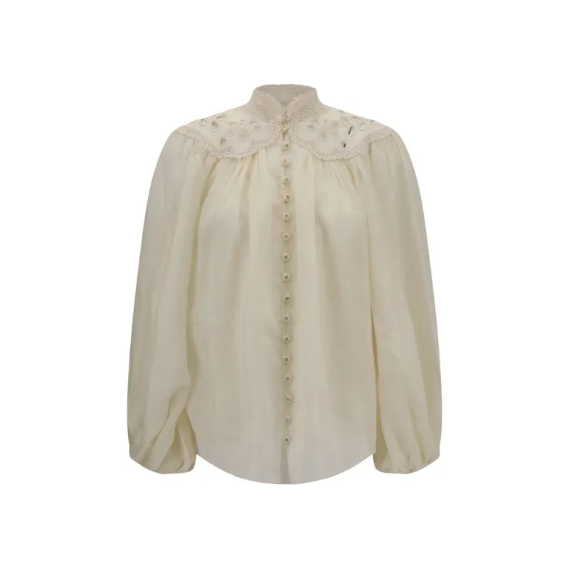 Embroidered Coco Blouse sold by Lord & Taylor