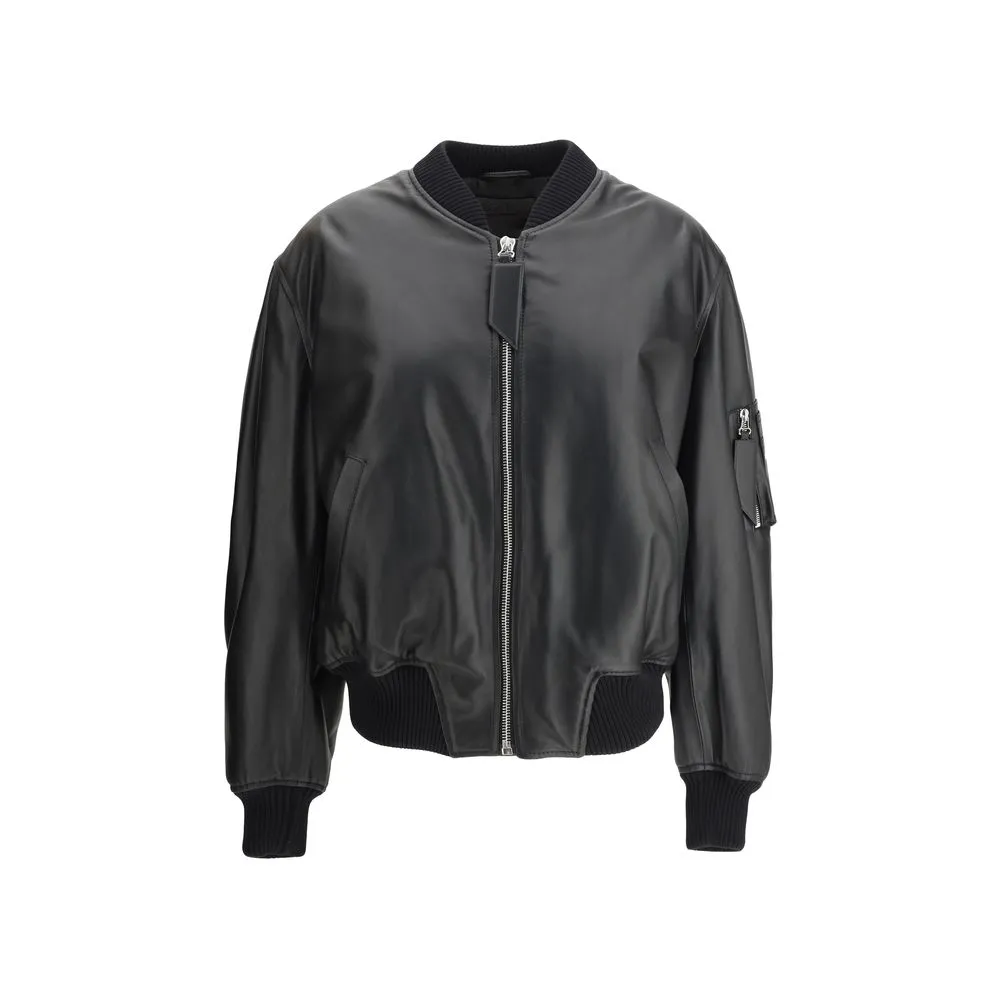 Leather Anja Bomber Jacket sold by Lord & Taylor