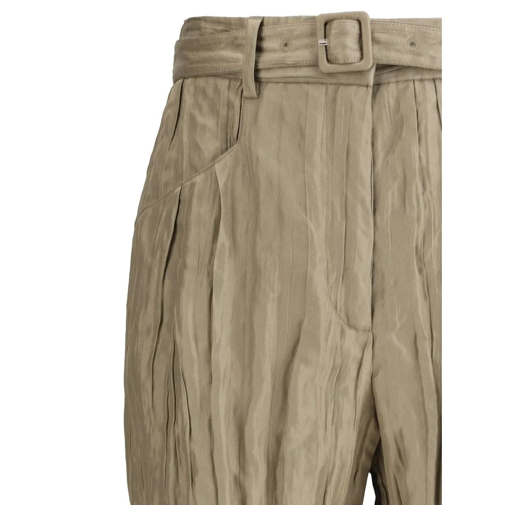 Ruched silk Norman Pants sold by Lord & Taylor product image thumbnail 3