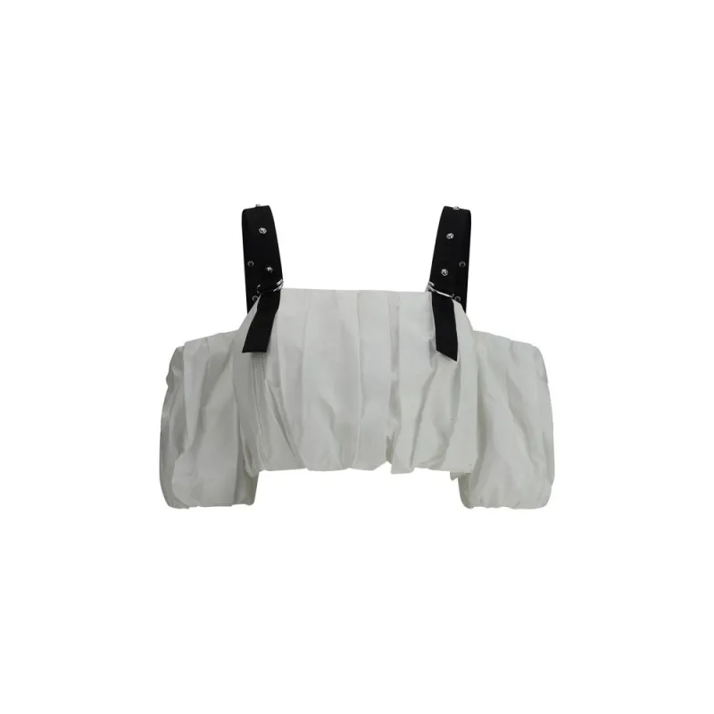 Balloon sleeves crop Top sold by Lord & Taylor