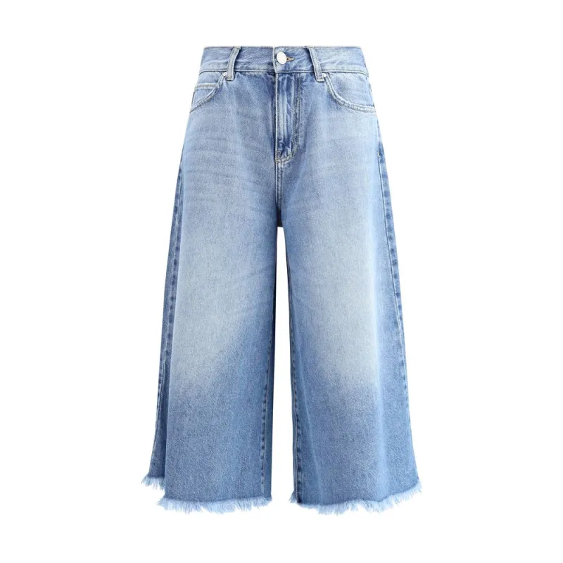 Knee-length denim shorts sold by Lord & Taylor
