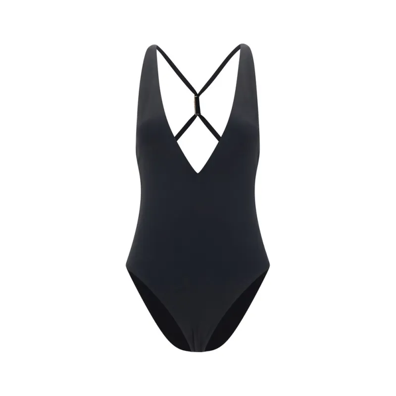 Safety Pin One Piece Swimsuit sold by Lord & Taylor