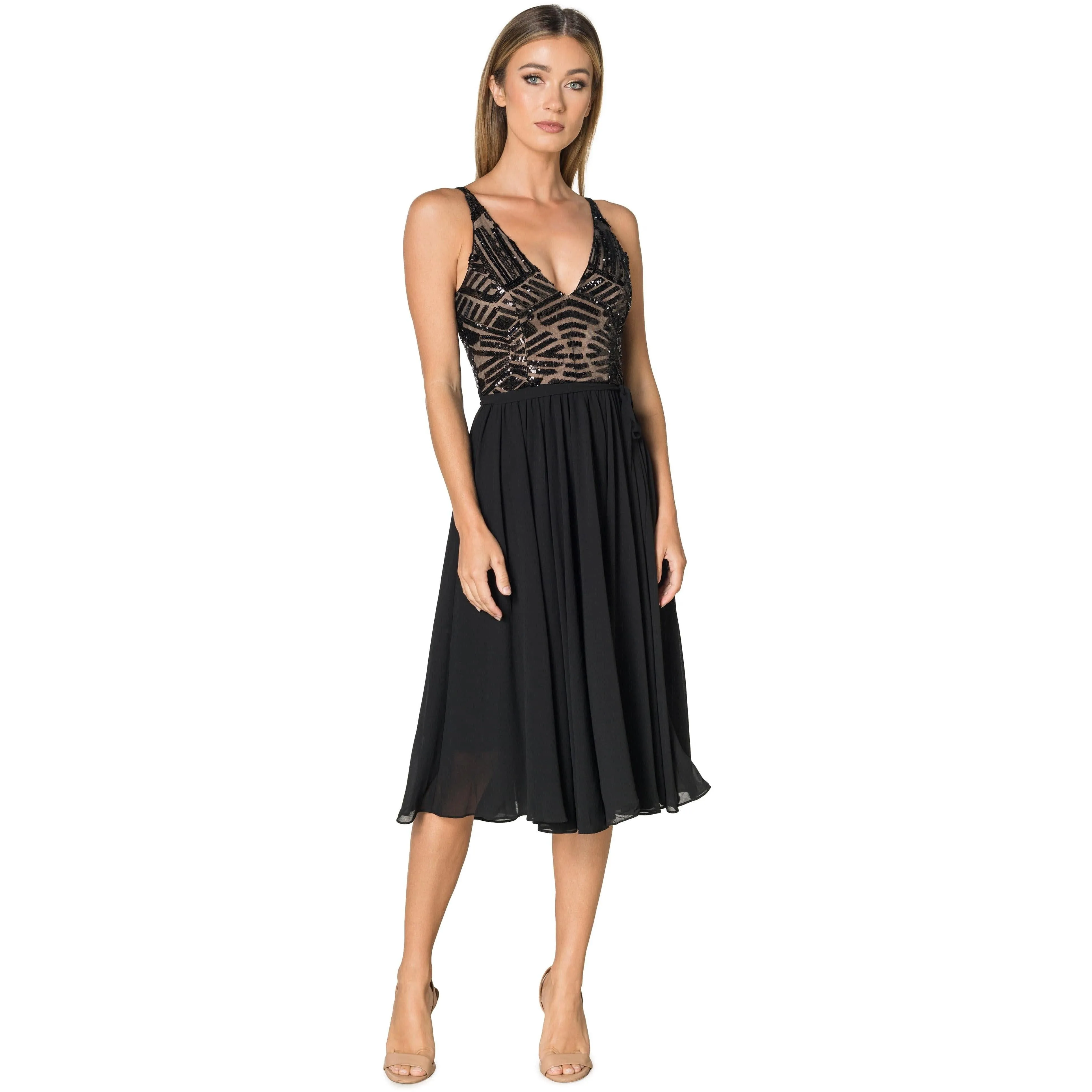 Alicia Mixed Media Dress sold by Lord & Taylor