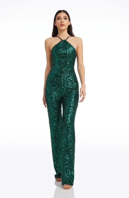 Darian Sequin Jumpsuit sold by Lord & Taylor