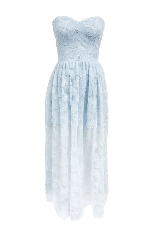 Audrina Sheer Gown sold by Lord & Taylor