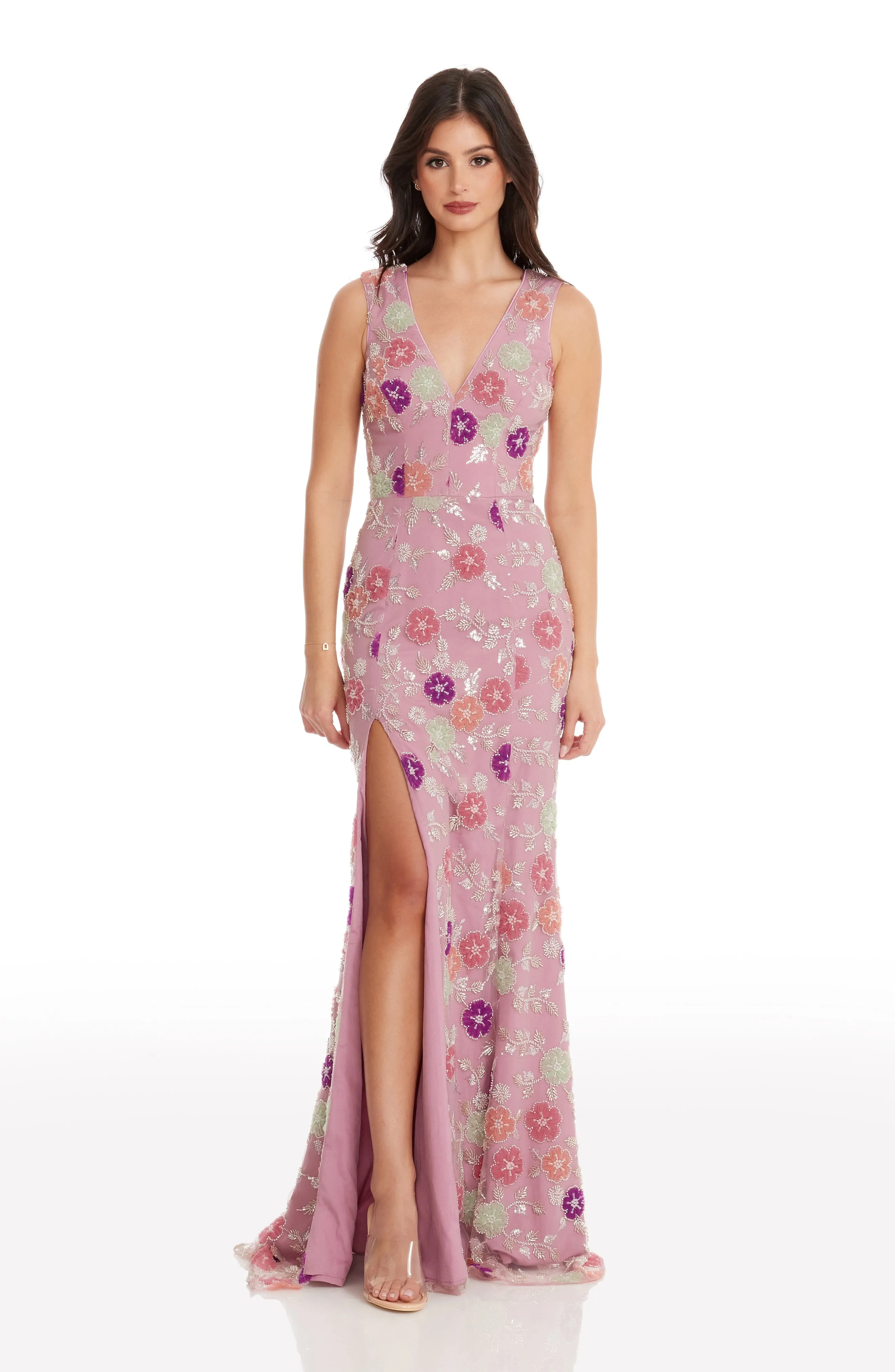 Sandra Floral Gown sold by Lord & Taylor