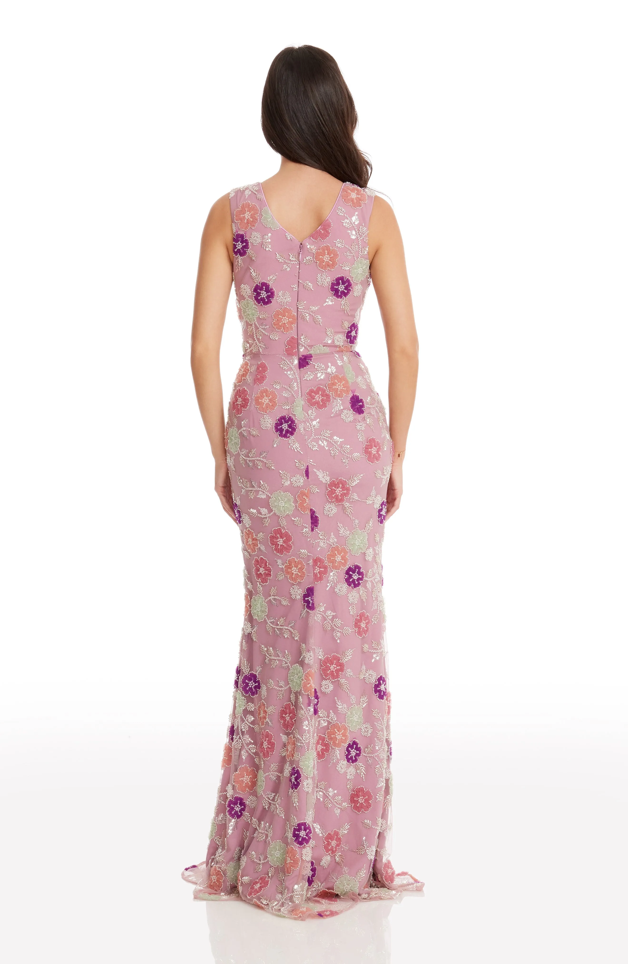 Sandra Floral Gown sold by Lord & Taylor product image thumbnail 5