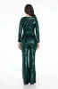 Carson Sequin Jumpsuit sold by Lord & Taylor