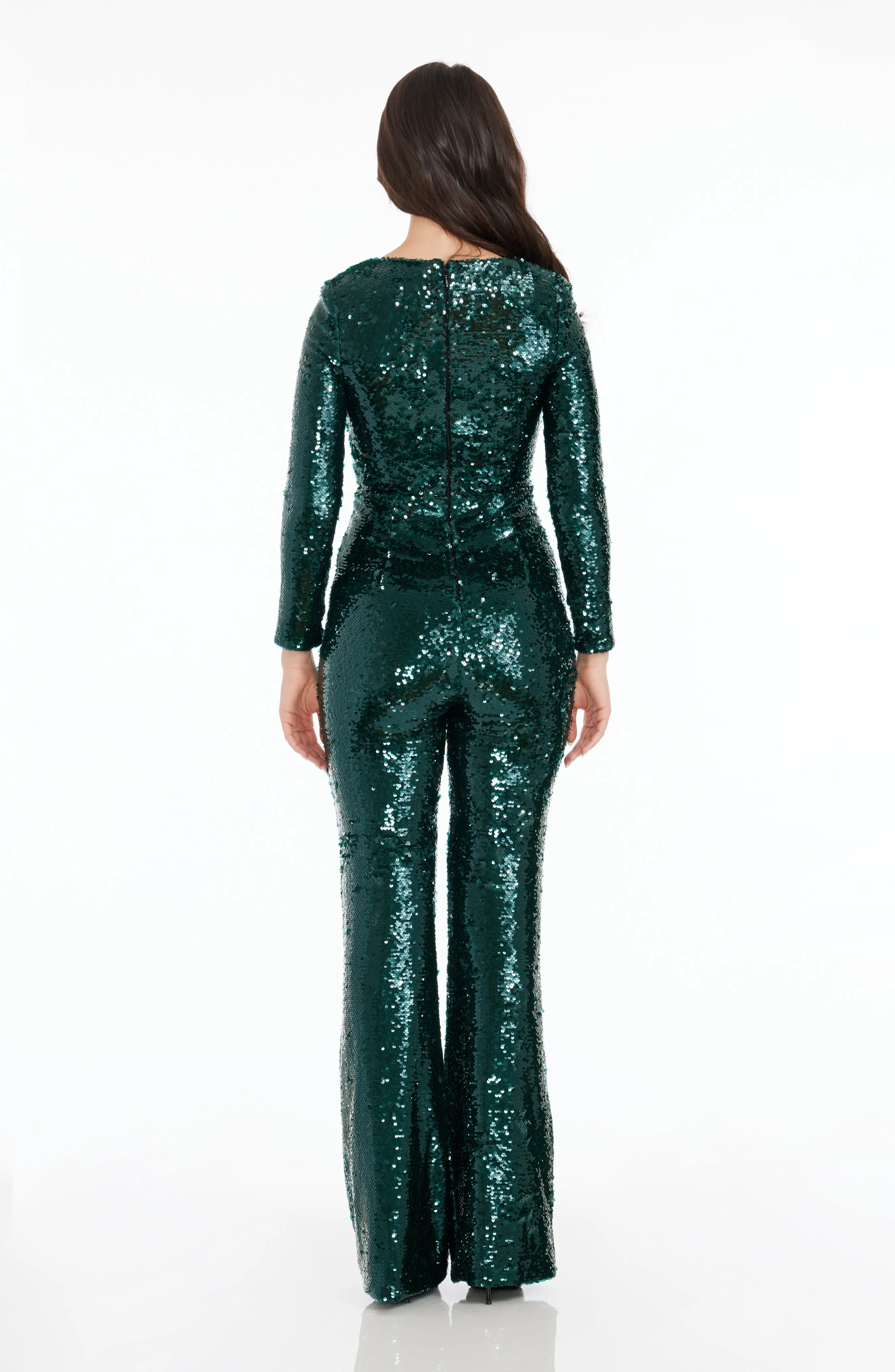 Carson Sequin Jumpsuit sold by Lord & Taylor product image thumbnail 3