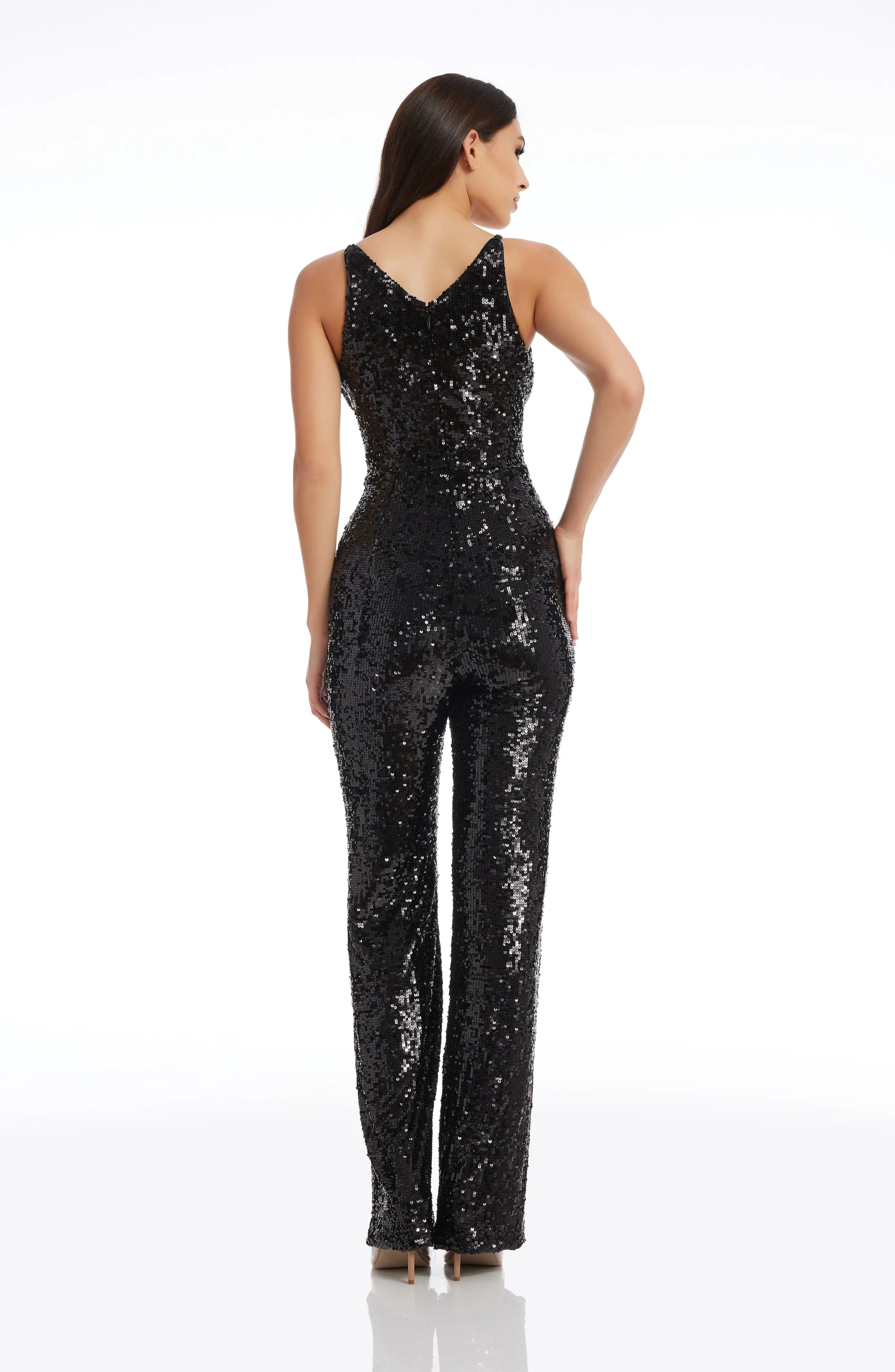 Charlie Sequin Jumpsuit sold by Lord & Taylor product image thumbnail 3