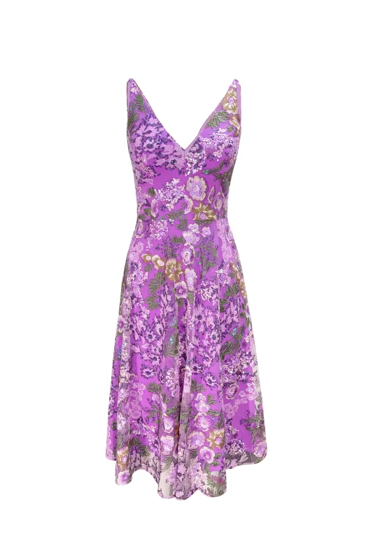 Elisa Peony Sequin Dress sold by Lord & Taylor