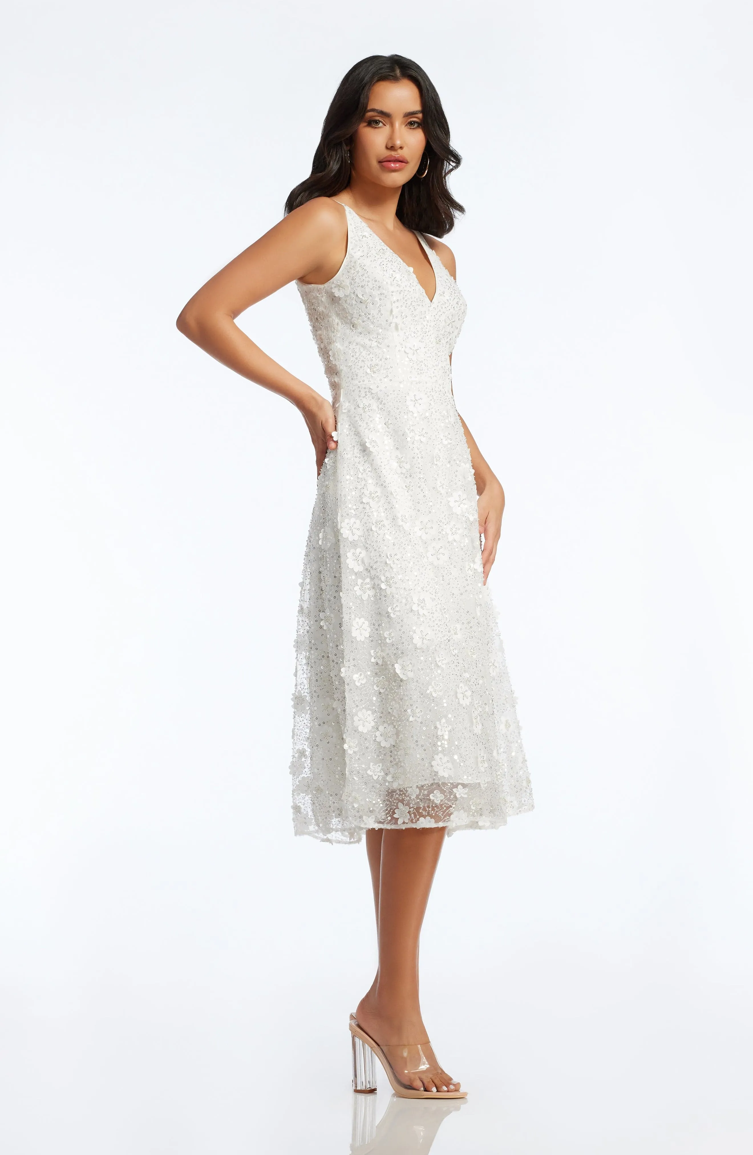 Elisa Beaded Dress sold by Lord & Taylor product image thumbnail 3