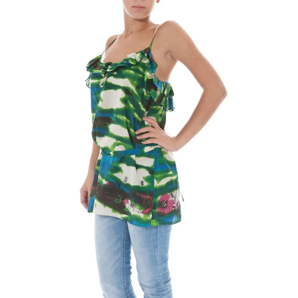 Green Cotton Tops & T-Shirt sold by Lord & Taylor product image thumbnail 3