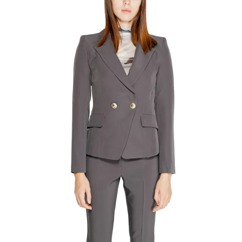 Gray Polyester Suits & Blazer sold by Lord & Taylor