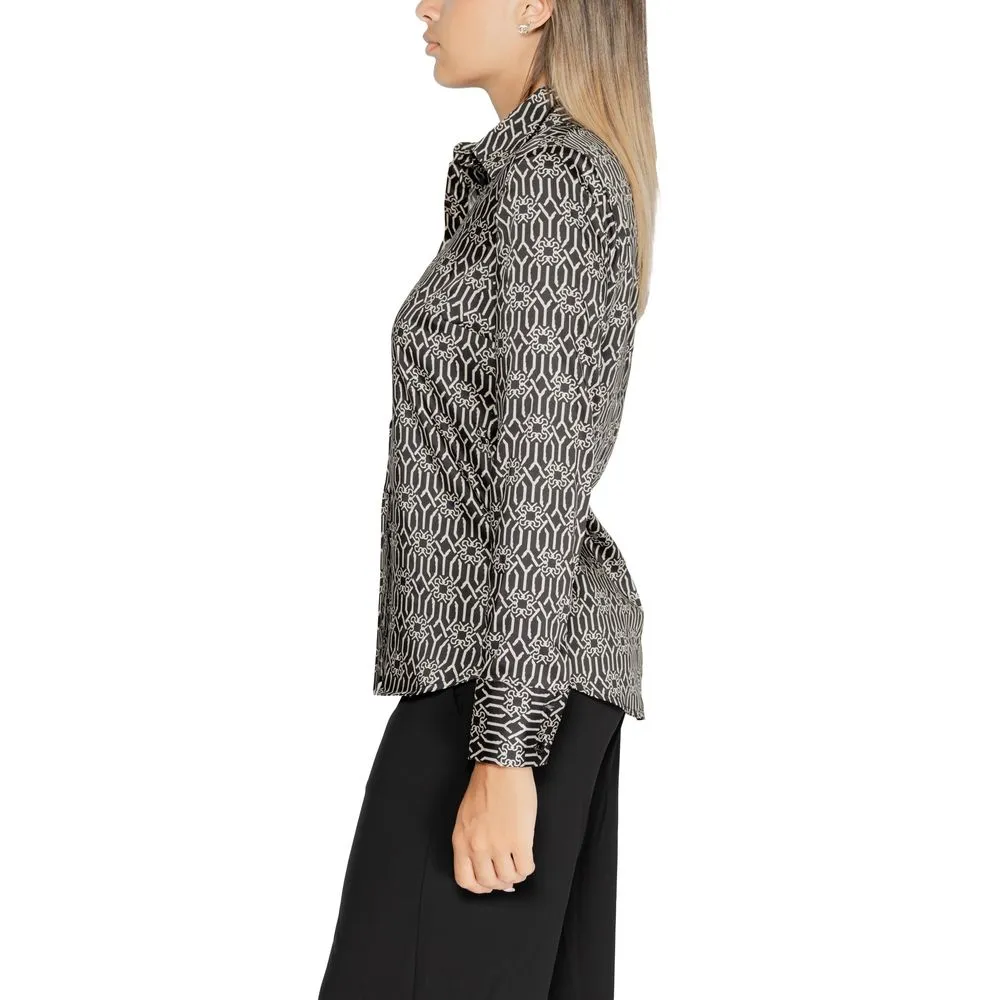 Black Polyester Shirt sold by Lord & Taylor product image thumbnail 2