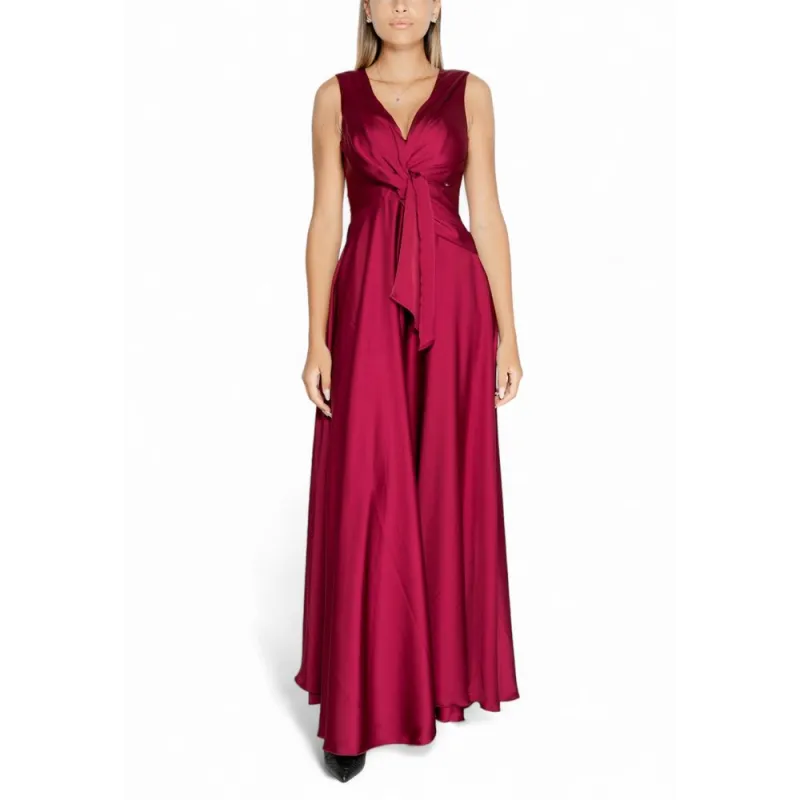 Bordeaux Polyester Dress sold by Lord & Taylor