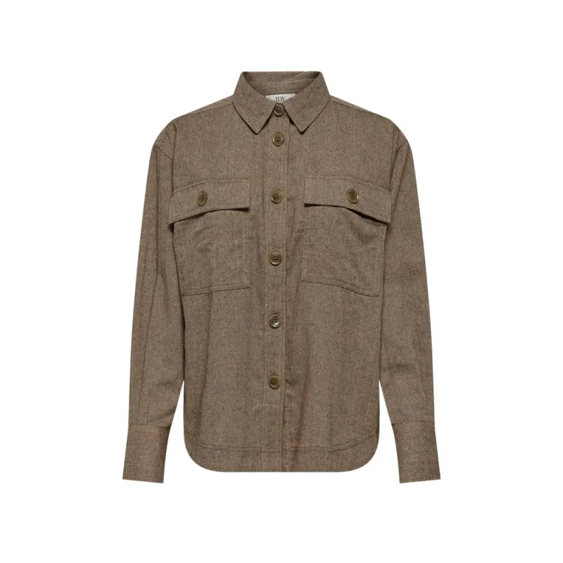 Beige Recycled Cotton Shirt sold by Lord & Taylor