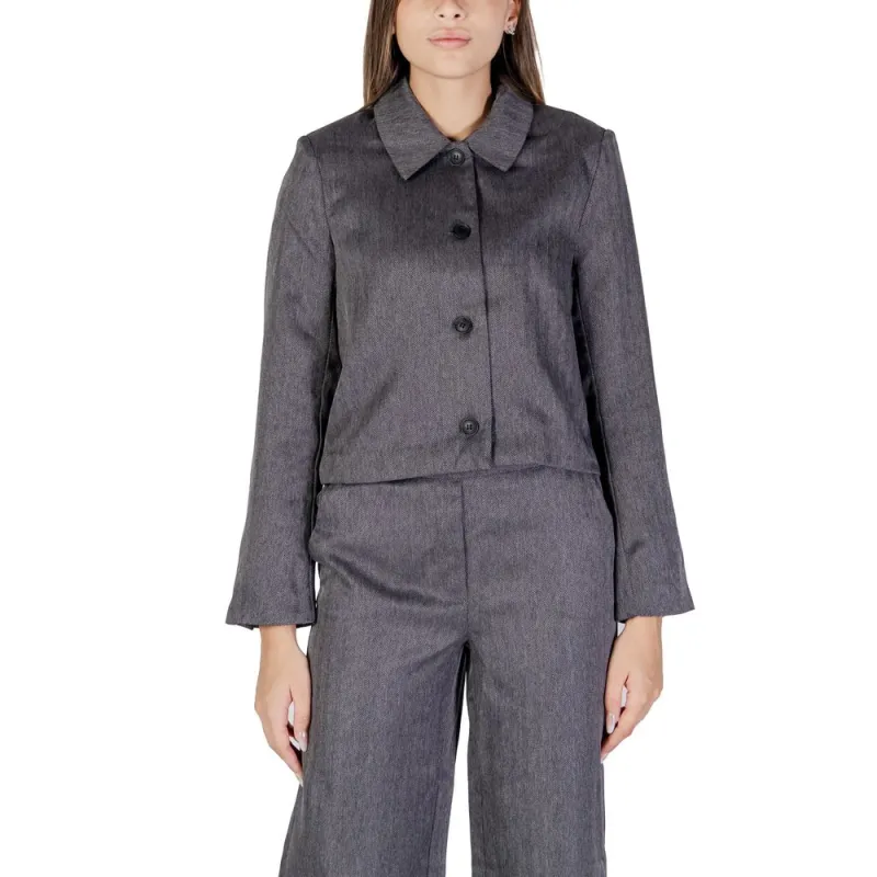Gray Polyester Suits & Blazer sold by Lord & Taylor