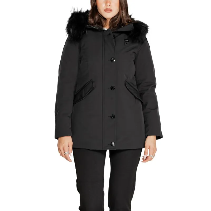 Black Polyester Jackets & Coat made by Tommy Hilfiger