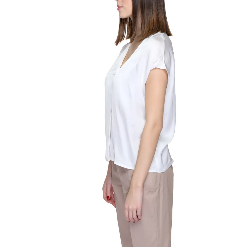 White Viscose Shirt sold by Lord & Taylor product image thumbnail 3