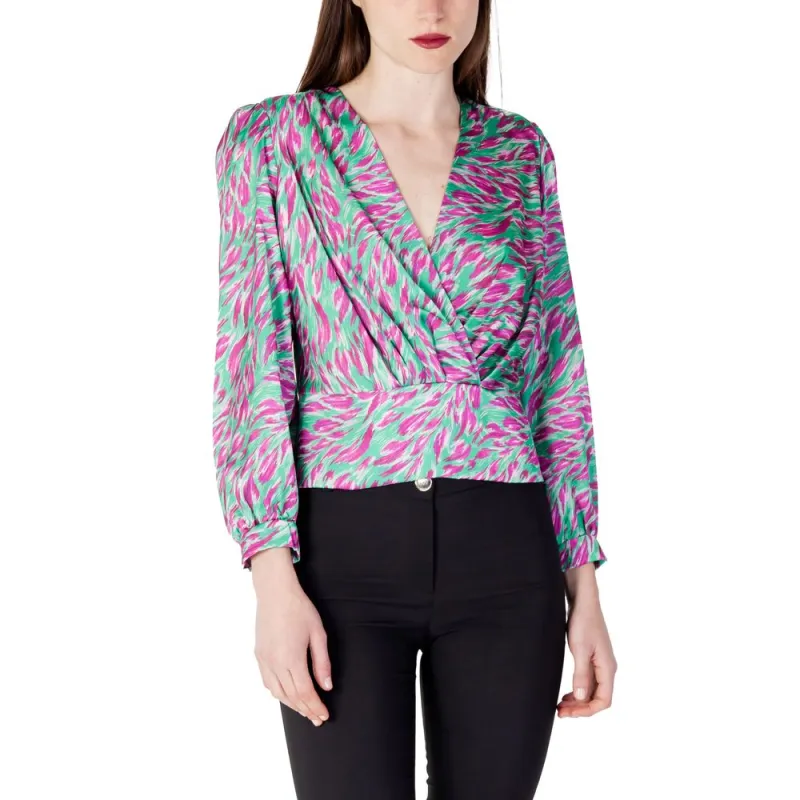Green Polyester Shirt sold by Lord & Taylor