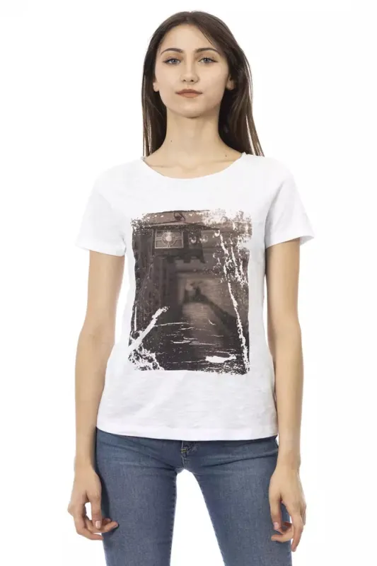 White Cotton Women Top made by Lord & Taylor