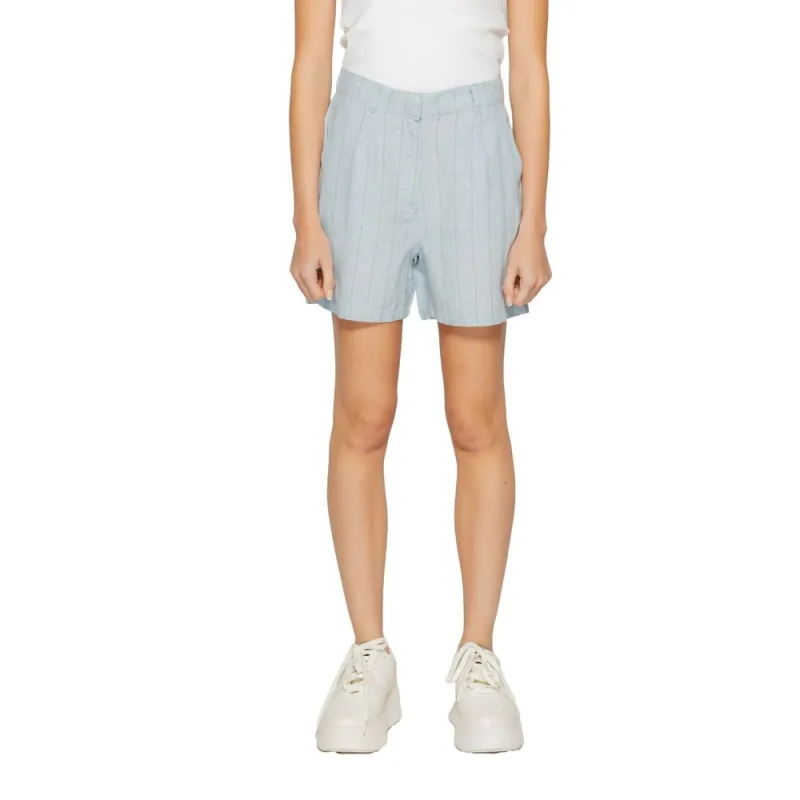 Light Blue Linen Short sold by Lord & Taylor