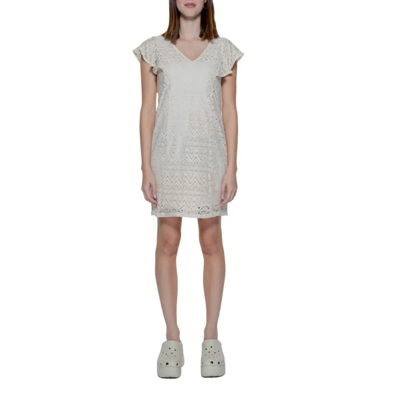 Beige Polyester Dress sold by Lord & Taylor
