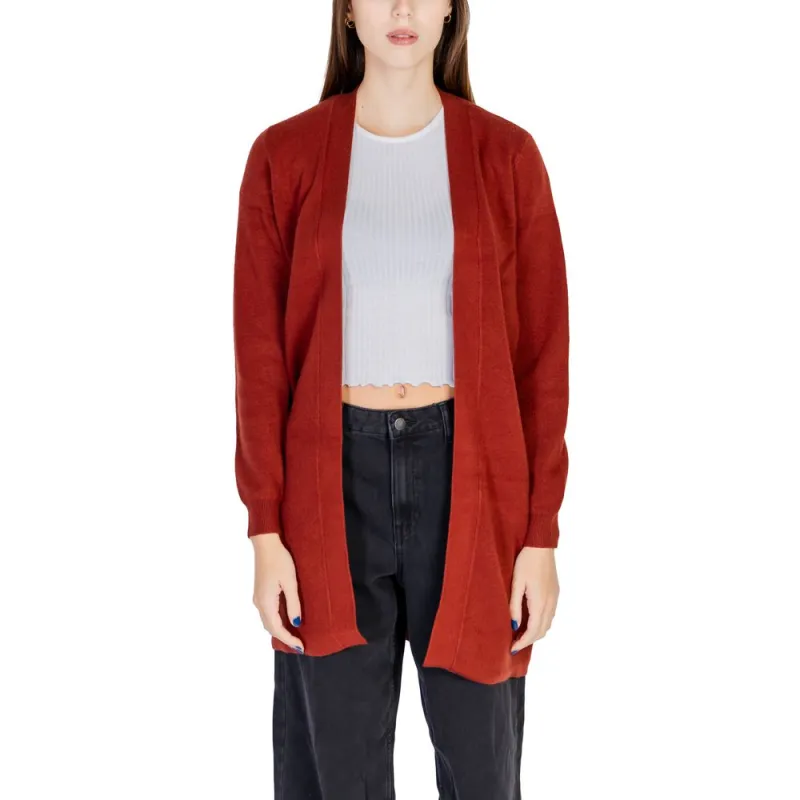 Red Viscose Cardigan sold by Lord & Taylor
