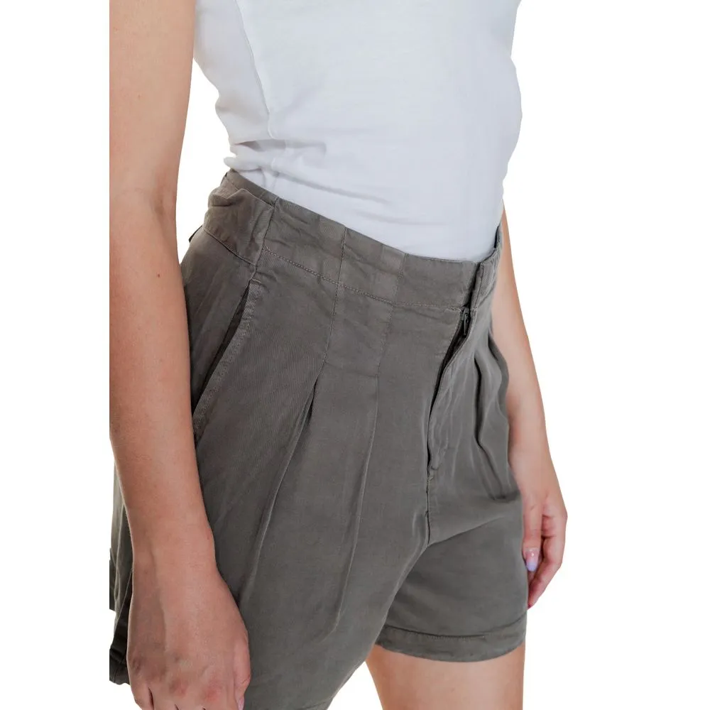 Gray Lyocell Short sold by Lord & Taylor product image thumbnail 5