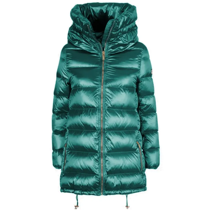 Green Nylon Women Jacket sold by Lord & Taylor
