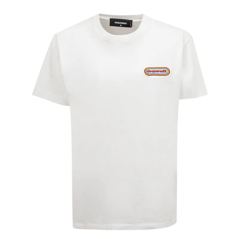Chic White Cotton Staple Tee sold by Lord & Taylor