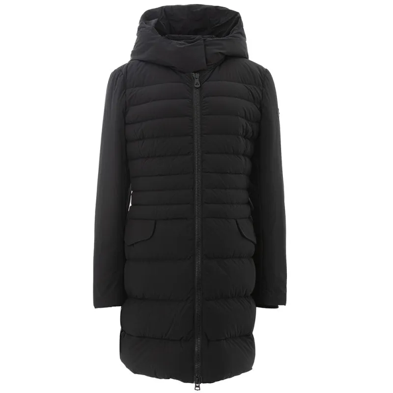 Elegant Black Polyamide Jacket for Women sold by Lord & Taylor