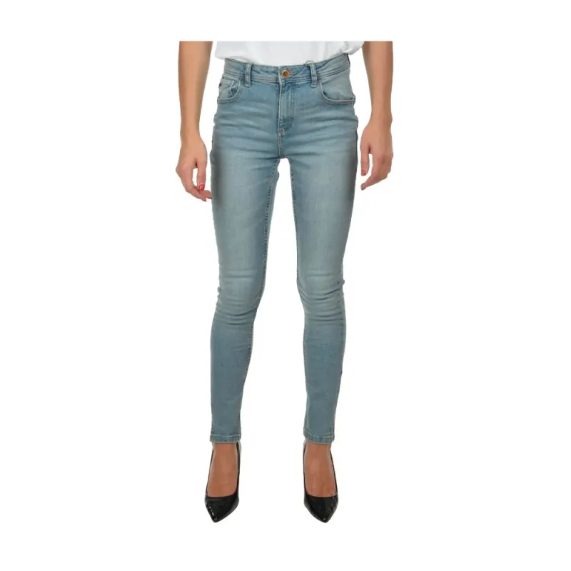 Light Blue Cotton Women's Skinny Jean sold by Lord & Taylor