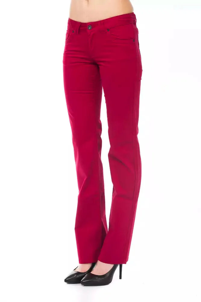 Red Cotton Women Pants sold by Lord & Taylor product image thumbnail 2